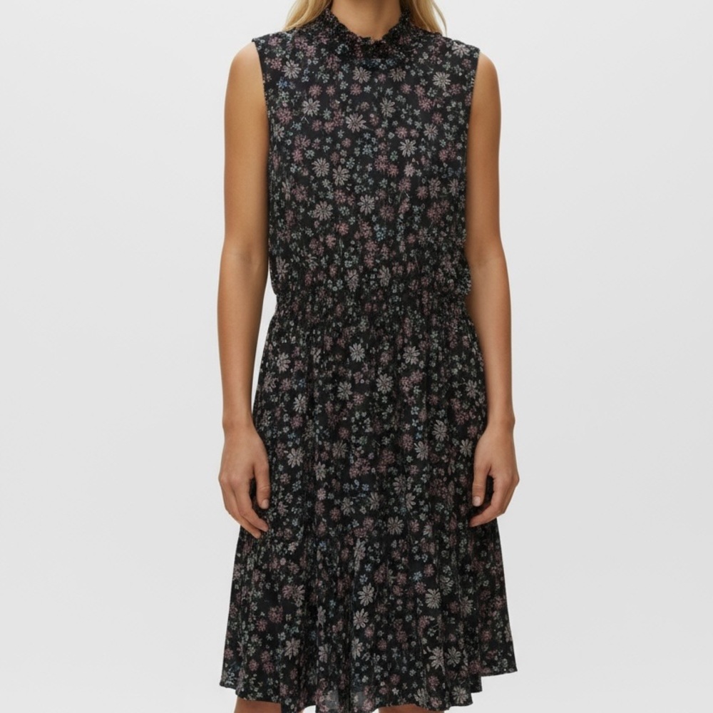 Nanette Lepore Navy Floral Dress